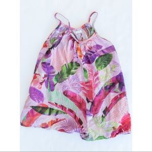 Next Direct size 7  Pink floral Romper